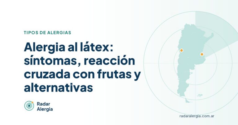 Radar Alergia: Alergia al látex: síntomas, reacción cruzada con frutas y alternativas
