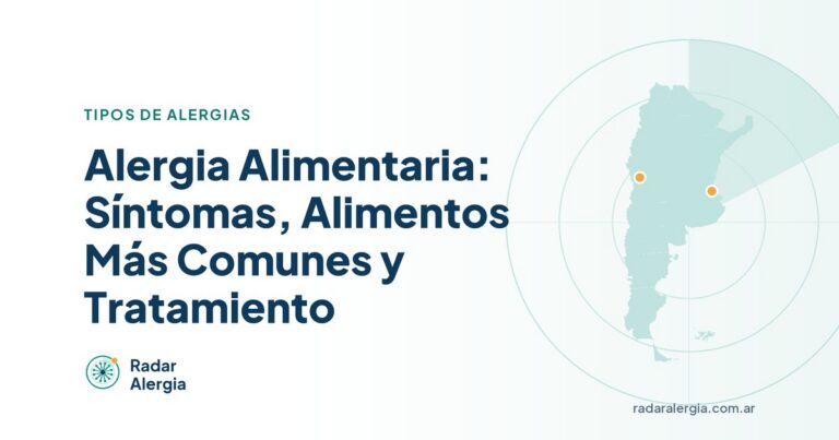 Radar Alergia: Alergia Alimentaria: Síntomas, Alimentos Más Comunes y Tratamiento