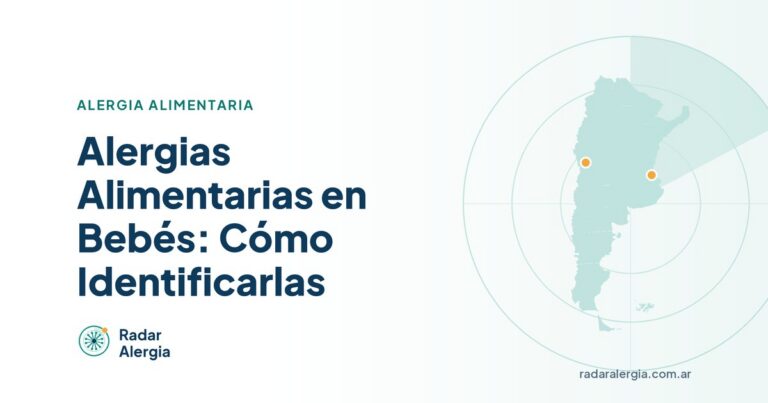 Radar Alergia: Alergias Alimentarias en Bebés: Cómo Identificarlas