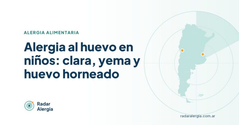 Radar Alergia: Alergia al huevo en niños: clara, yema y huevo horneado