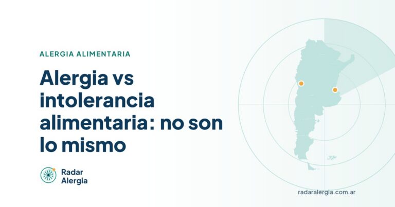 Radar Alergia: Alergia vs intolerancia alimentaria: no son lo mismo