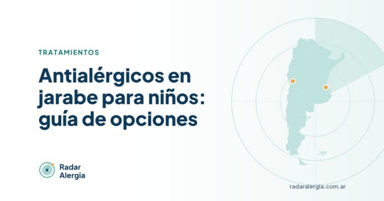 Radar Alergia: Antialérgicos en jarabe para niños: guía de opciones