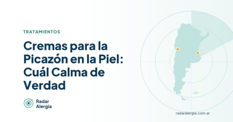 Radar Alergia: Cremas para la Picazón en la Piel: Cuál Calma de Verdad
