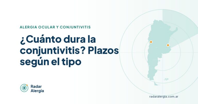Radar Alergia: ¿Cuánto dura la conjuntivitis? Plazos según el tipo