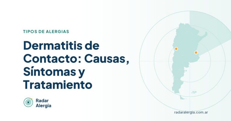 Radar Alergia: Dermatitis de Contacto: Causas, Síntomas y Tratamiento