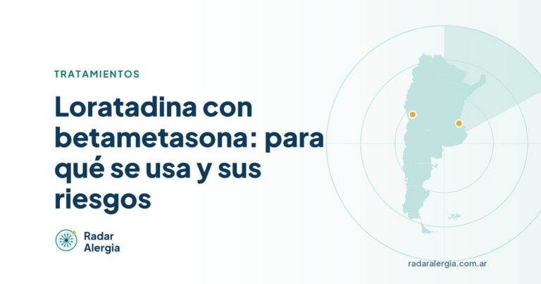 Radar Alergia: Loratadina con betametasona: para qué se usa y sus riesgos