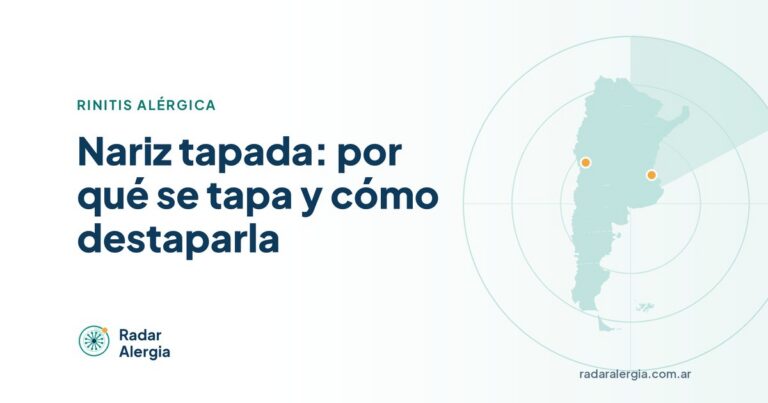 Radar Alergia: Nariz tapada: por qué se tapa y cómo destaparla