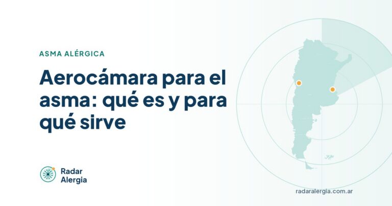 Radar Alergia: Aerocámara para el asma: qué es y para qué sirve