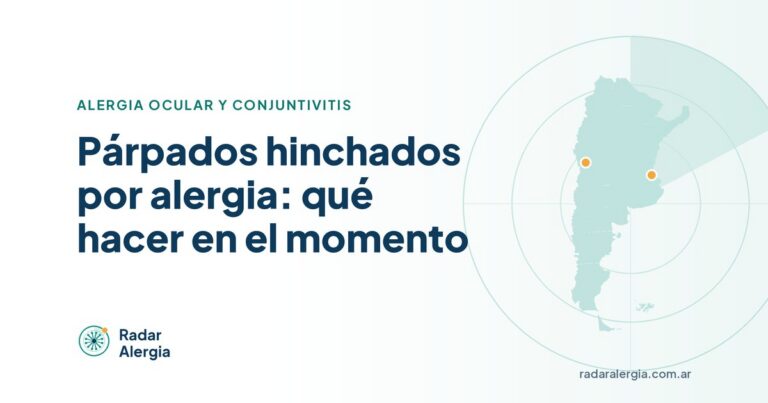 Radar Alergia: Párpados hinchados por alergia: qué hacer en el momento