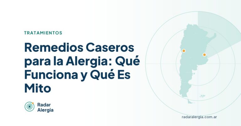 Radar Alergia: Remedios Caseros para la Alergia: Qué Funciona y Qué Es Mito