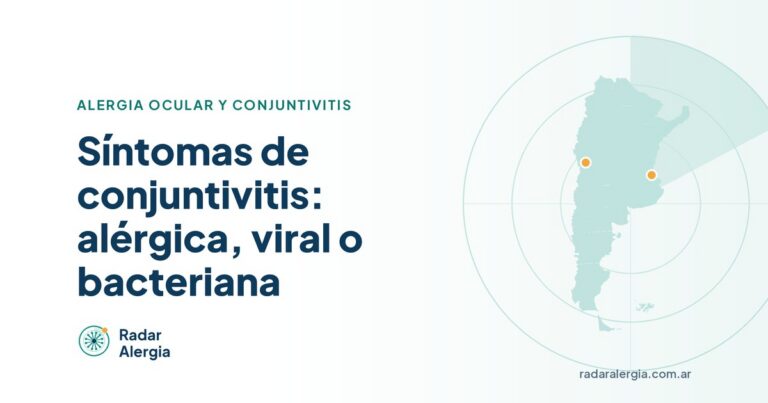 Radar Alergia: Síntomas de conjuntivitis: alérgica, viral o bacteriana