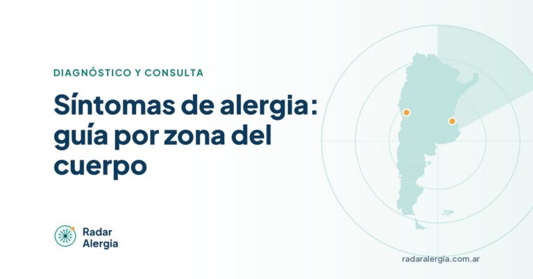 Radar Alergia: Síntomas de alergia: guía por zona del cuerpo