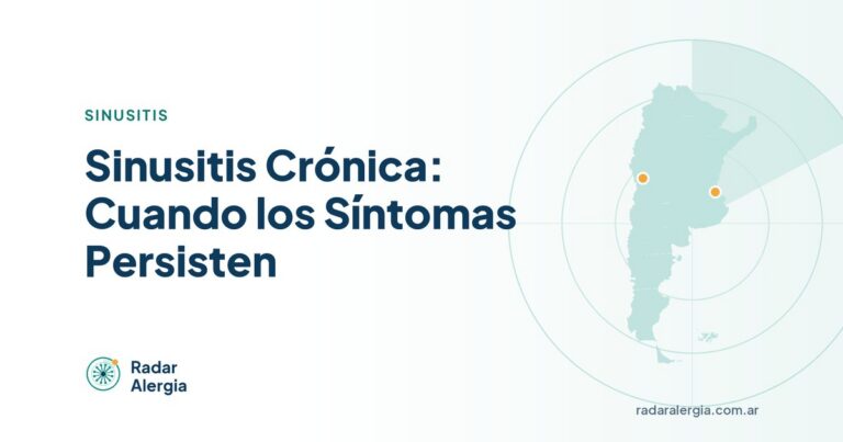 Radar Alergia: Sinusitis Crónica: Cuando los Síntomas Persisten