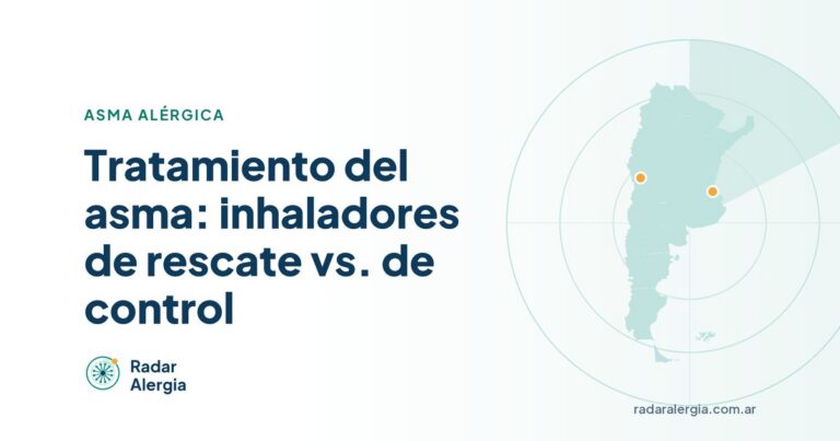 Radar Alergia: Tratamiento del asma: inhaladores de rescate vs. de control